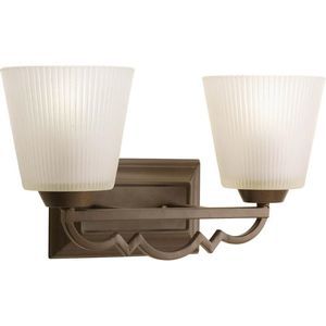 Progress Lighting Roasted Java Meeting Street Transitional Vanity Light